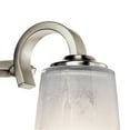 thumbnail image 2 of Kichler Oxby 3-Light Brushed Nickel Dimmable Vanity Light, 2 of 6