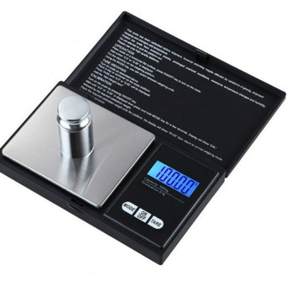 Mini Jewelry Scale Electronic Scale 1000g x 0.1g Balance Scale Pocket Kitchen Household Electronic Electronic Scale