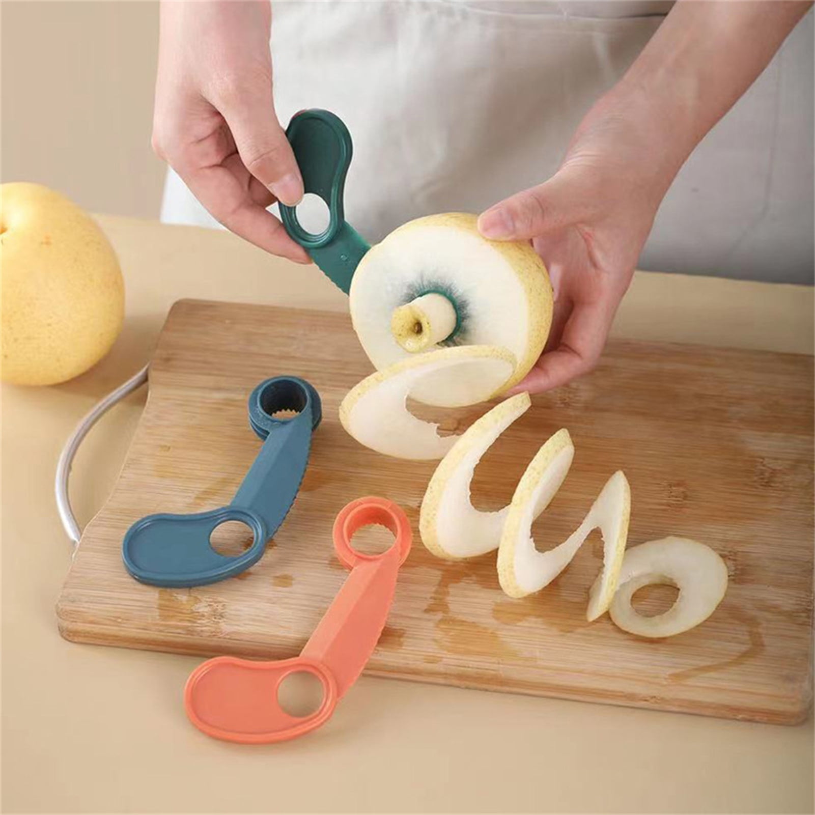 Apple Peeler Slicer Corer Dicer Cutter Handmade Kitchen Potato Fruit Slicer  Kitchen Gadget Tools & Veg Machine 3 in 1 Perfocet for Home Gift 
