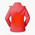 thumbnail image 4 of Women Solid Color Coat Warm Winter Overcoat Fluffy Jacket Long Sleeve Cardigan Button Down Overcoat Windproof Outer Coat, 4 of 5