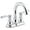 Polished Chrome, variant on Sterling 27373-4 Ludington 1.2 GPM Centerset Bathroom Faucet - Chrome