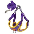 thumbnail image 2 of Luxtrada No Pull Dog Harness and Leash Set Adjustable Reflective Pet Vest Harness for Small Medium Dogs (Purple,S), 2 of 9