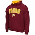 thumbnail image 2 of Men's Colosseum  Garnet Winthrop Eagles Arch & Logo Hoodie, 2 of 3