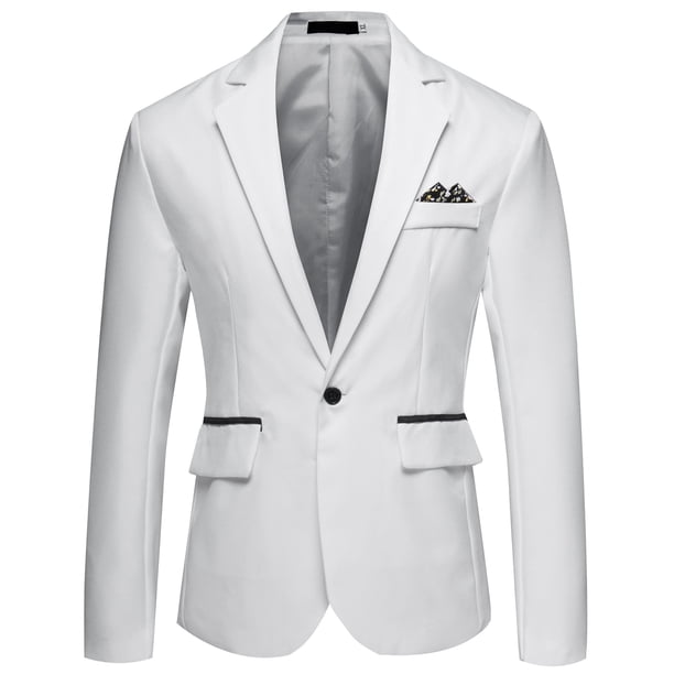 Traje de hombre entallado de un solo pecho, moda juvenil, informal, para banquete de boda, chaqueta