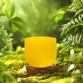 thumbnail image 3 of TOPFUND 440 Hz Yellow E Note Crystal Singing Bowl Solar Plexus Chakra 8 inch with Heavy Duty Carrying Case and Suede Striker, 3 of 9