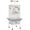 White, variant on Renwick 61.5" Rolling Metal Bird Cage with Playtop, Black