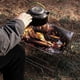 thumbnail image 5 of Parrilla portátil para acampar al aire libre Parrilla de picnic portátil para acampar al aire libre. Silver, 5 of 5