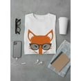 thumbnail image 3 of Hipster Fox Head Minimal Art Tee Men's -Image by Shutterstock, 3 of 4