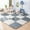 white-gray, variant on 8-16PCS Baby Play Mats EVA Foam Puzzle Mat Children Room Activities Mat For Baby Interlock Floor Carpet 30*30CM