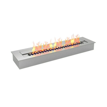 Moda Flame PRO 24 Inch Bio-Ethanol Fireplace Burner Insert 4.8 Liter -  Soot-Free, Ash-Free, Easy-Light, Easy-Extinguish | Walmart Canada