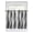 Gray, variant on Kitchen Curtains 54 Inches length, Gray Stripes Window Treatment Curtain Drapes, Vintage Farmhouse Greyish Ripple Pattern Thermal Insulated Drapes for Basement Hotel RV, 42"x54", 2 Panels
