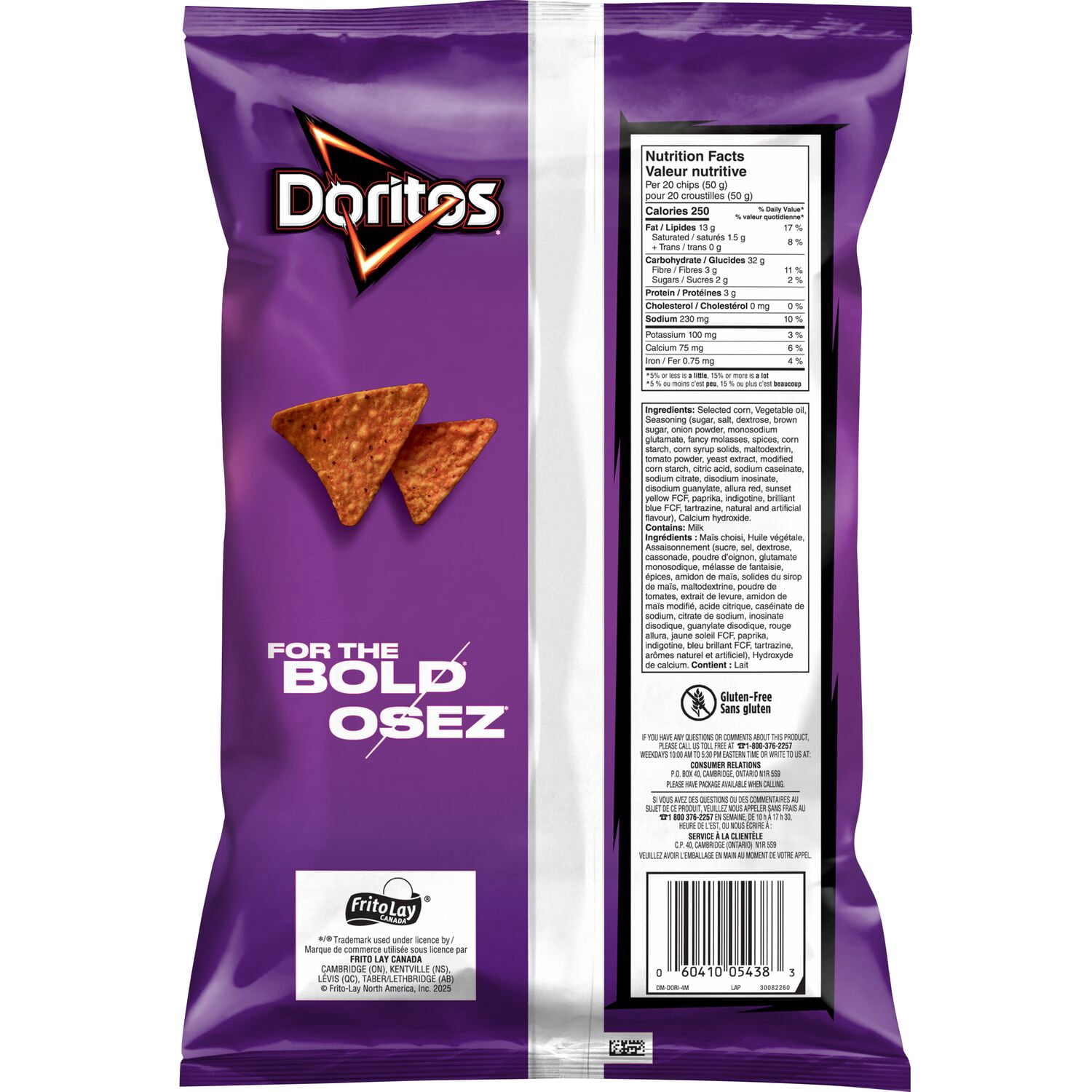 Doritos Bold BBQ flavoured Tortilla Chips