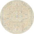 thumbnail image 1 of Ahgly Company Indoor Round Abstract Tan Brown Abstract Area Rugs, 5' Round, 1 of 6
