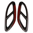 thumbnail image 4 of For Mercedes Benz Glc A B C W205 Coupe W213 W176 W246 2016-17 (negro) Afortunado Sencillez, 4 of 5
