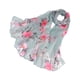 thumbnail image 1 of Jumpingount Bufanda con estampado floral, suave, transpirable y ligera, portátil para una bufanda de flores versátil y fácil de combinar Accesorios de disfraces Verde gris, 1 of 6