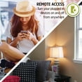 thumbnail image 6 of Energizer Connect 15-Amp Smart Wi-Fi Plugs (4 Pack), 6 of 12