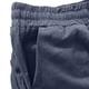 thumbnail image 2 of Ploknplq Linen Pants Women,Beach Vacation Clothes for Women,Lounge Pants Women,Solid Straight Pants Waist Long Elastic Drawstring Cotton Pants,Joggers for Women,Cargo Joggers for Women Navy XL, 2 of 5
