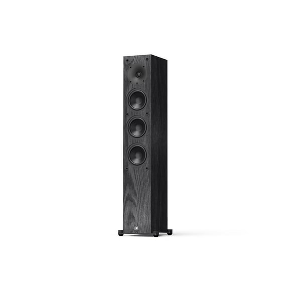 Monoprice Monolith T4 Tower Speaker (Each) Powerful Woofers, Punchy Bass, High Performance Audio, For Home Theater System - Audition Series