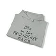 thumbnail image 4 of Field Hockey Player Wife Girlfriend Hoodie, Gifts, Hooded Sweatshirt, 4 of 4