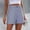 *Blue, variant on ClodeEU Women's Striped Print Elastic Waist Shorts with Pockets ,Comfortable Casual Summer Shorts Red,Womens Plus XXXL