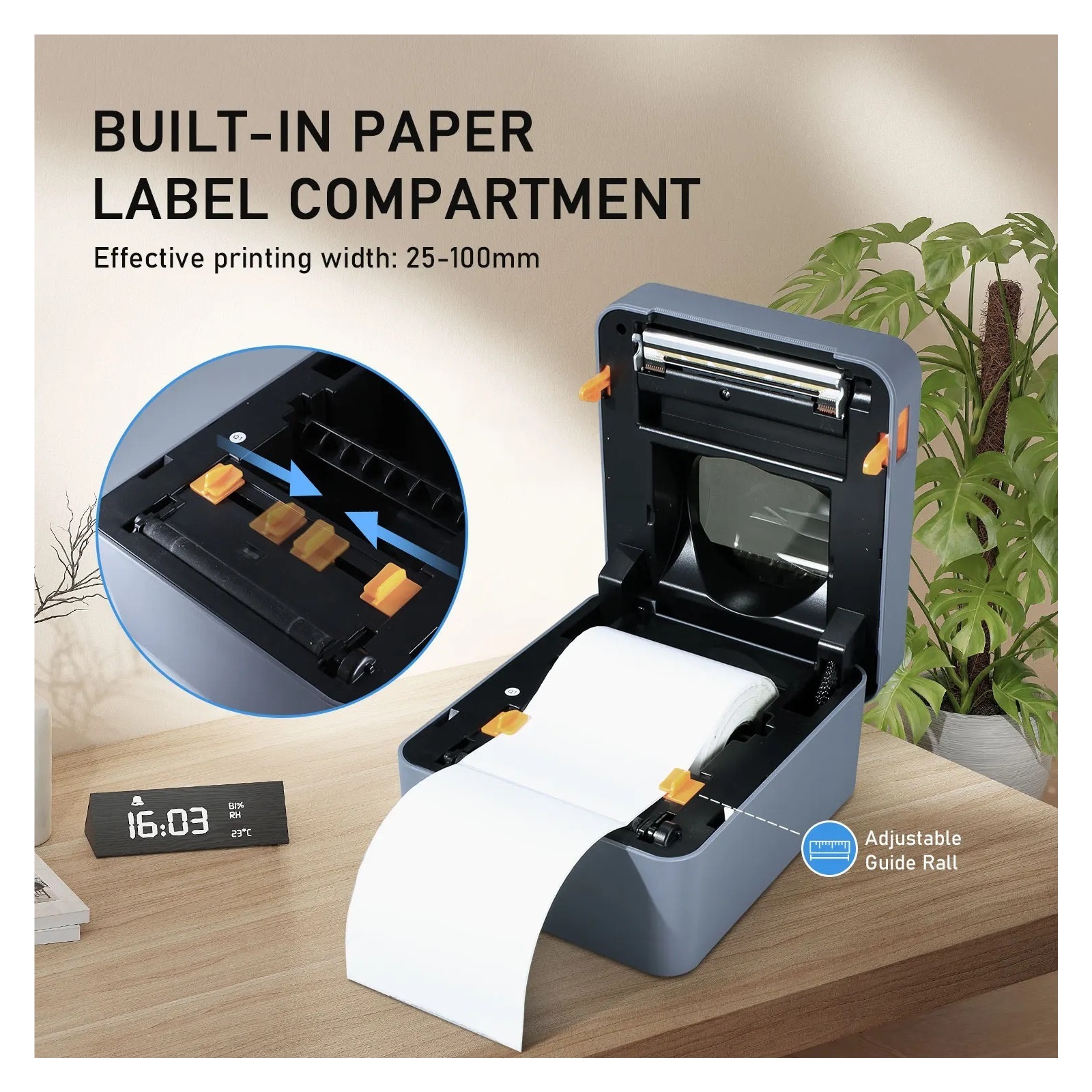 Shipping Label/Express/Thermal Barcode Label Printer 4x6 Inches Label Maker