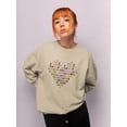 thumbnail image 2 of I Love You Baby Heart Sweatshirt Women -Image by Shutterstock, Female XX-Large, 2 of 4