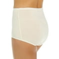 thumbnail image 4 of Women's Vanity Fair 15361 Lollipop Cotton Brief Panty - 3 Pack (White 6), 4 of 4