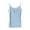Light, variant on USSUMA Tops for Women Trendy Womens Tank Tops Sleeveless Round Neck Camisole Cold Shoulder Solid Color Loose Fit Casual Plus Size Tops for Women Lounging Tops Loose T-Shirt Light Blue Tank Top Xxl