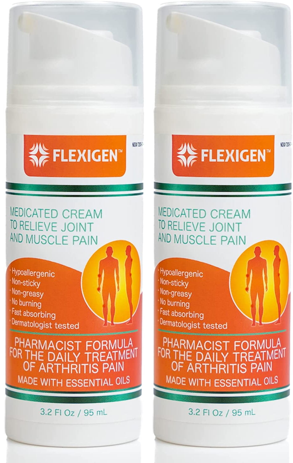 FLEXIGEN Topical Pain Relief Cream Joint & Muscle Recovery Formula for