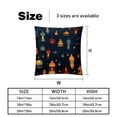 thumbnail image 5 of Ramadan Lantern Elegant Velvet Bed Pillow Covers Set - Decorative Pillows with Unique Patterns, Chair Pillow Covers - 16x16, 18x18, 20x20 inches for Any Occasion - Set of 2 Items, 5 of 6