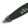 thumbnail image 3 of Zizzili Basics Surgical Grade Stainless Steel Slant Tweezers | Best Tweezer for Eyebrow and Facial Hair Removal | Black, 3 of 4