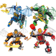 thumbnail image 2 of Ninja War Machine Skibidi - Armadura de inodoro Mech en miniatura, figura de acción, bloques de construcción compatibles con dibujos animados, anime, ciudades, juguetes, regalos, 2 of 5