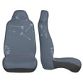 thumbnail image 4 of Fotbe White Dandelion Pattern Automotive Seat Covers for Cars Trucks and SUVs – Car Seat Covers for Front Seats,Protective Seat Covers,Vehicle Seat Covers, Set of 2, 4 of 9