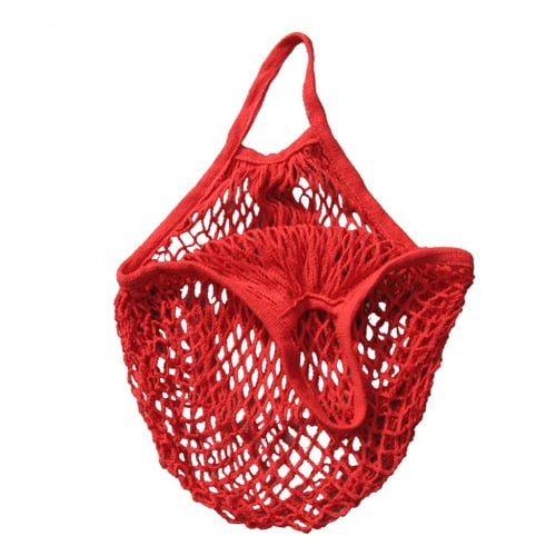 Mesh Net Turtle Bag String Shopping Bag Reusable Fruit Storage Handbag Medium 