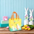 thumbnail image 4 of 1Pack Happy Easter Gift Bags, Easter Non-woven Bags with Handle for Kids, Reusable Goodie Bags, Rabbit Bunny Treat Bags, Party Supplies., 4 of 7