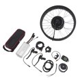 thumbnail image 2 of Modificación de batería de litio para moto de nieve de 20 pulgadas Kit de conversión de Motor de bicicleta eléctrica con rueda trasera de 20 pulgadas 48V 750W brillar, 2 of 10