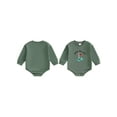 thumbnail image 2 of BemeyourBBs Baby Boy Golf Court Embroidery Jumpsuit Long Sleeve Round Neck Romper, 2 of 9