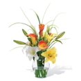 Calla & Day Lily Silk Flower Accent