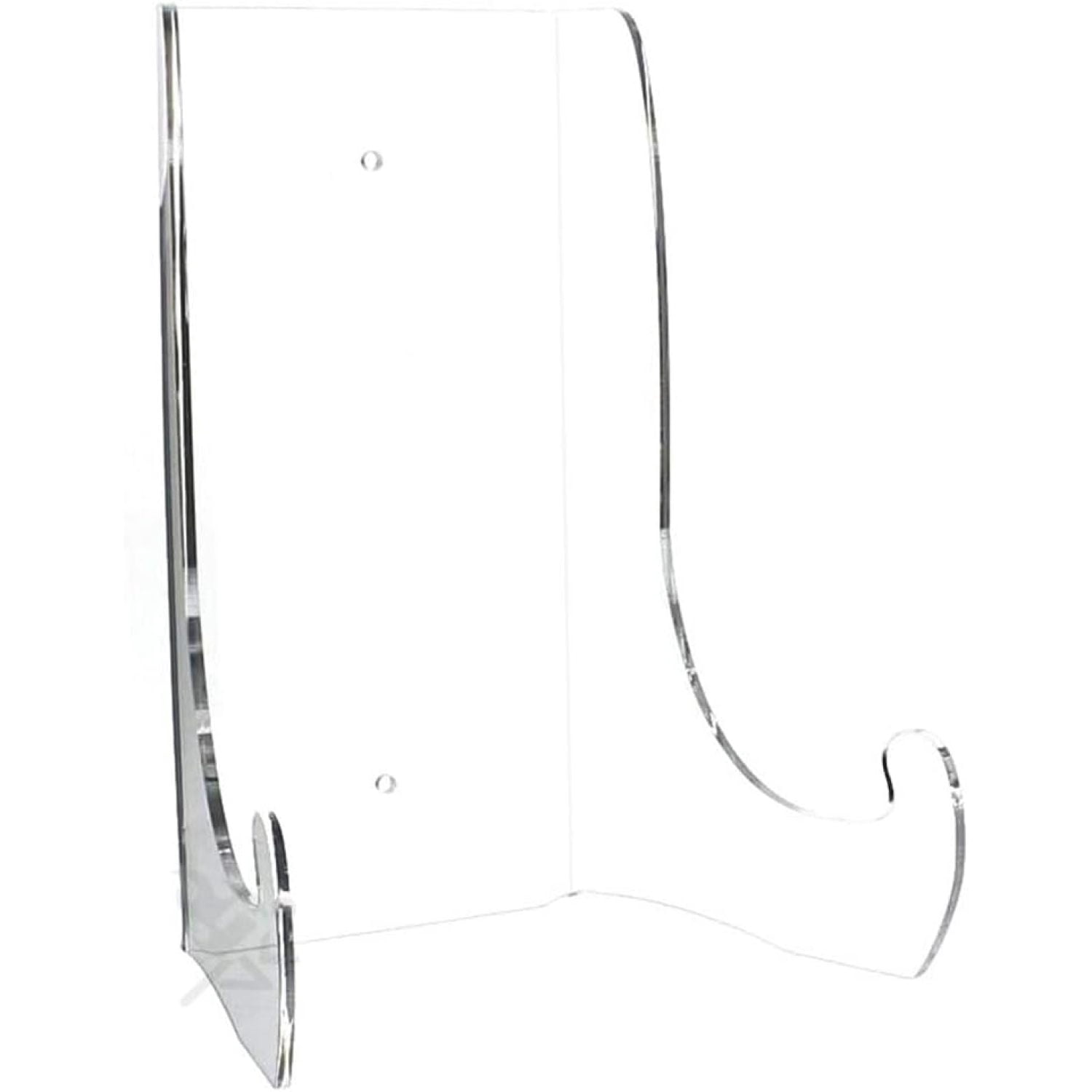 OnFireGuy Heavy Duty Acrylic Plate Display Stand - 9-Inch Clear Easel For 10-15" Plates, Frames, Plaques