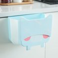 thumbnail image 1 of Hanging Garbage Can,Hanging Trash Can Cartoon Cabinet Trash Can Wall Trash Can Revolutionary Design, 1 of 1