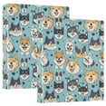 thumbnail image 2 of Three Ring Binder Cute Puppy 1.5 Inch Round Binder D-Rings for Office Supplies and More, 2 of 10