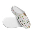 thumbnail image 3 of Lsque German Shepherd Dog Pattern Womens Comfort Cotton on Scuff With Memory Foam and Anti-skid Sole Slipper-37/38, 3 of 7