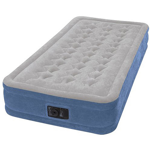 Intex Elevated Airbed with Pump, Twin