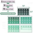 thumbnail image 2 of Mr. Pen- Bible Tabs, 75 Tabs, Jade Veil, Laminated Bible Tabs for Women and Men, 2 of 5
