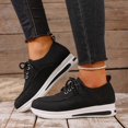 thumbnail image 6 of EKVAHL Orthopedic Dress Shoes for Women Lace Up Platform Casual Shoes, Soft Upper Comfort Walking Sneakers, Lightweight Non Slip Wedge Sole Daily Oxford Shoes, 6 of 6