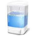 thumbnail image 1 of Manual Soap Dispenser 33.8oz/1000ml Wall Mount Soap Dispenser Bathroom Commercial Soap Dispenser Fo, 1 of 5