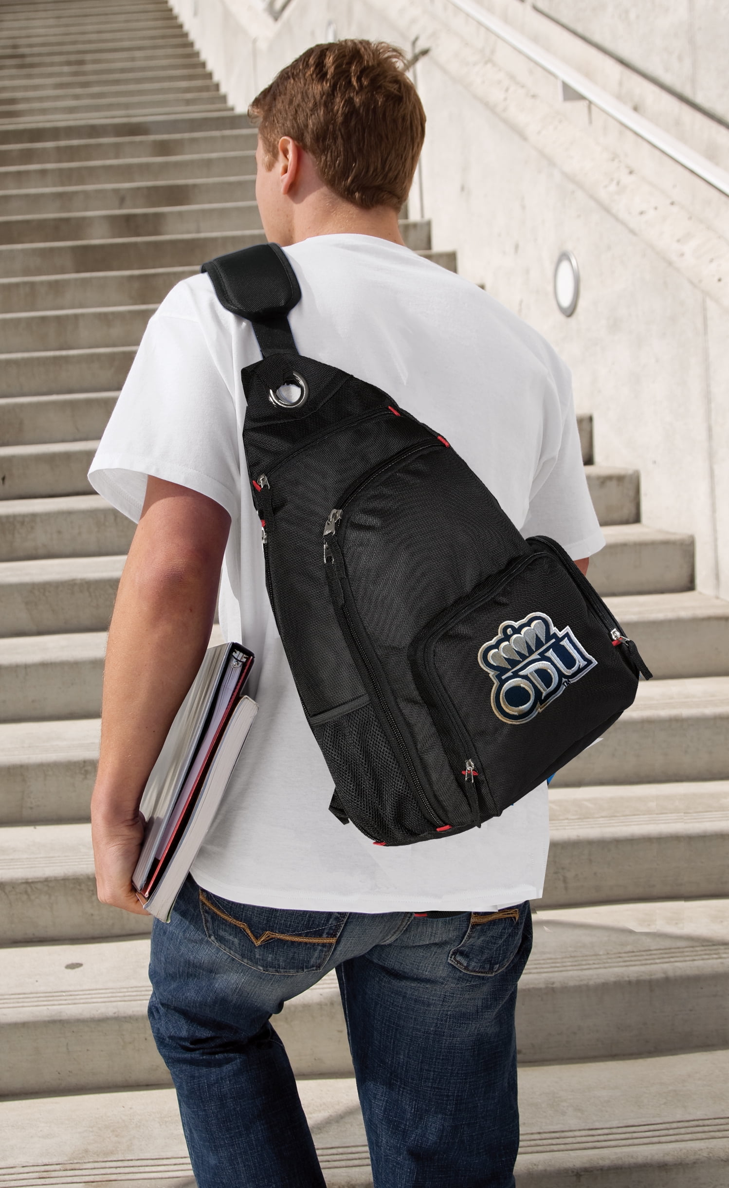 ODU Backpack Single Strap Old Dominion University Sling Backpack