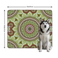 thumbnail image 3 of Washable Dog Pee Pads for Floors, 35" x41" Mandala Pattern, Trusted Protection from Liquid Damage, Quick-Drying and Odor Resistant Mat., 3 of 8