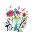 thumbnail image 4 of Larisa Hernandez 12x14 Black Modern Wood Framed Wall Art Titled - Free Floral III, 4 of 6