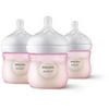 Philips Avent Natural Baby Bottle with Natural Response Nipple, Pink, 4oz,3pk, SCY900/13